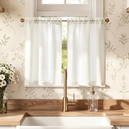 Topick linen look white - linen,