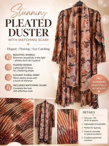Women floral pleated long - floral,