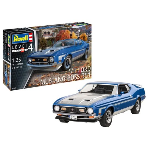 Revell ford mustang - revell, boss