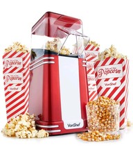 Vonshef popcorn machine retro - machine,