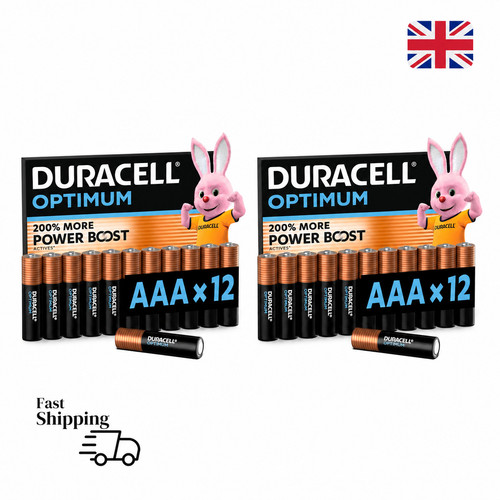 Duracell optimum aaa batteries - duracell,