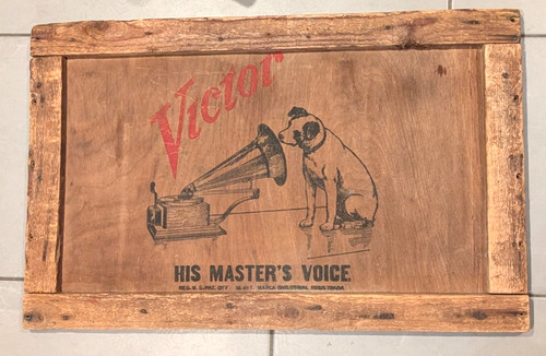 Victor victrola nipper wood - victor,