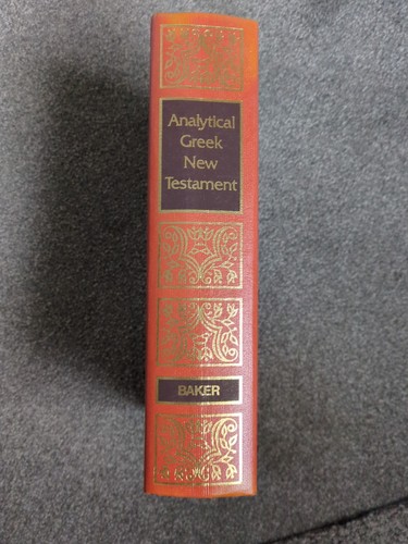 Analytical greek new testament - analytical,
