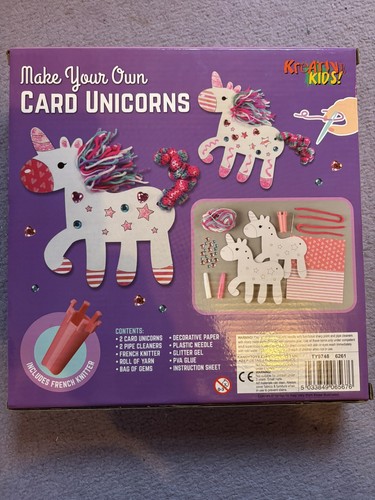 Make your own card unicorns - own,