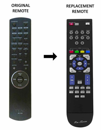 Series replacement remote - rm-series,