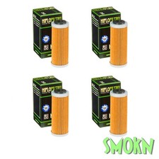 HIFLO HF652 Oil Filters X4 for KTM EXC-F SX-F 250 350 450 500 530 12-24