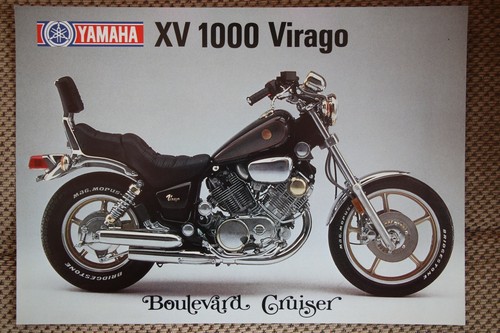 Yamaha xv1000 virago 1982 - yamaha,