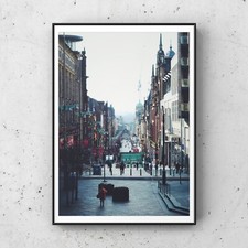 Glasgow print, Buchanan Street, lockdown, Glasgow photo, Glasgow photography
