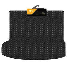 Fits Jaguar F-Pace 2016-2021 Tailored 3MM Rubber Heavy Duty Rear Car Boot Mat