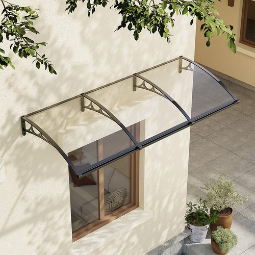 Door canopy window awning - window, with