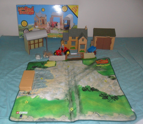 Corgi little red tractor - little,