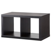 Kallax IKEA Black-Brown
