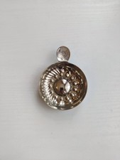 Chateau de Meursault Metal Wine Tasting Tastevin Cup, France, 8.5cm Diameter