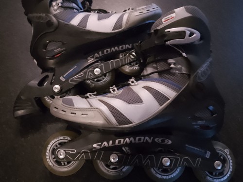 Salomon grey inline skates - grey,