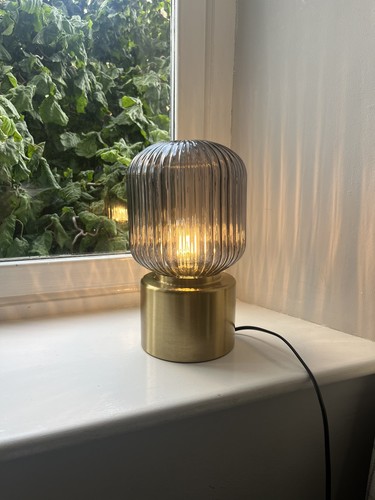 Ikea solklint table lamp brass - solklint,