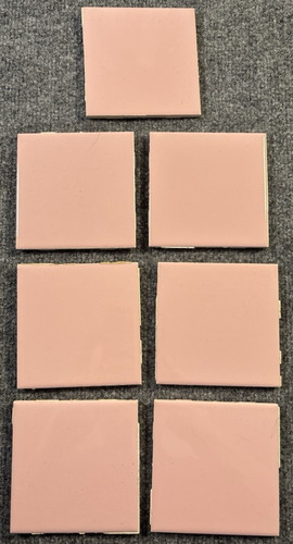 Reclaimed pink ceramic - reclaimed, 6