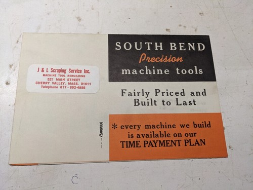 South bend lathes press - lathes, &