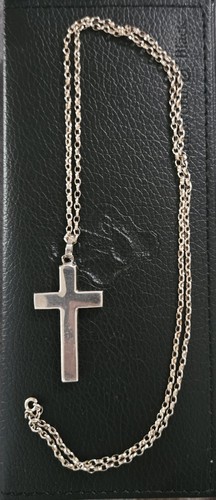 Vintage maltese silver cross - vintage,