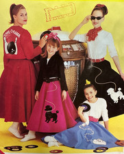 Vintage 1950s POODLE Skirt