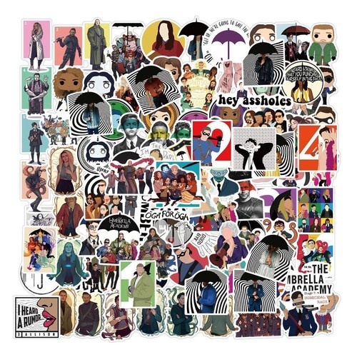 Umbrella academy stickers - umbrella, [c]