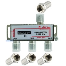 3 WAY COAX 5 - 1000 MHz TV