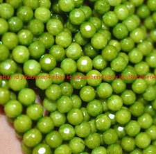 4mm Natural Olive Gemstone
