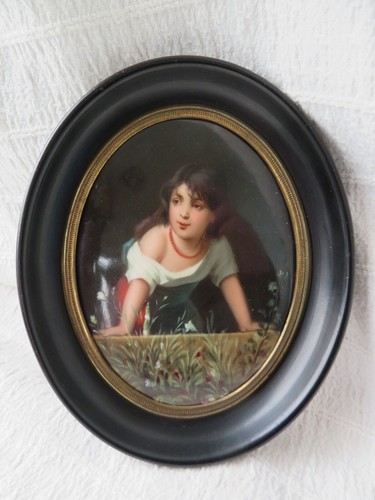 Antique vict hand painted - vict,,