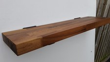 Solid Walnut Floating Shelf