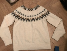 Vintage Fair Isle Soft Knit