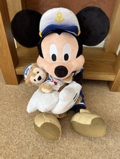 Disney Mickey Mouse Sailor & Duffy Bear Plush