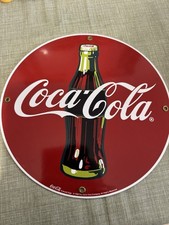 Coca Cola Porcelain Sign 1999