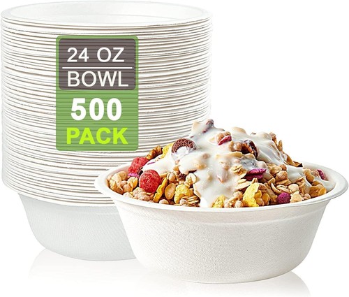 Bagasse bowls biodegradable - bowls, &