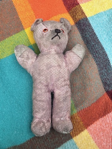 Vintage pink mohair teddy - mohair,