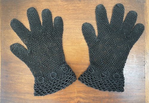 Pair antique black - of,