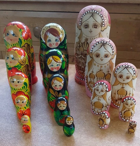 Russian nesting dolls sets - dolls,