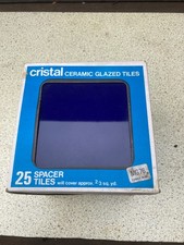 Vintage Ceramic Blue Wall Tile Job Of Lot 60 Tiles