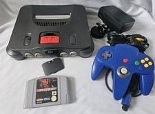 Nintendo N64 Console, expansion pack Official Controller  & fighters destiny