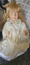 X2 Porcelain Dolls 30 Years Old That I Can Remember Vintage Collectable