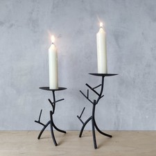 Pair vintage twig branch