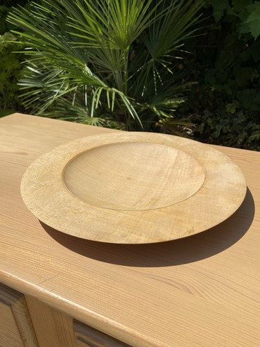Vintage hand turned sycamore - vintage,