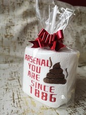 Novelty Toilet Paper Gift Arsenal FC Fan Gift Arsenal Fathers Day Gift