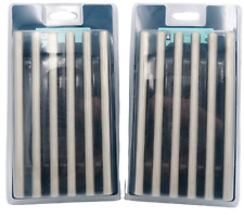 12 KITCHEN DOOR HANDLES  SATIN NICKEL FINISH 186-128-25 mm MM T BAR