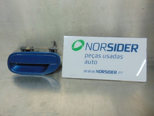 Left rear outer door - rear, handle