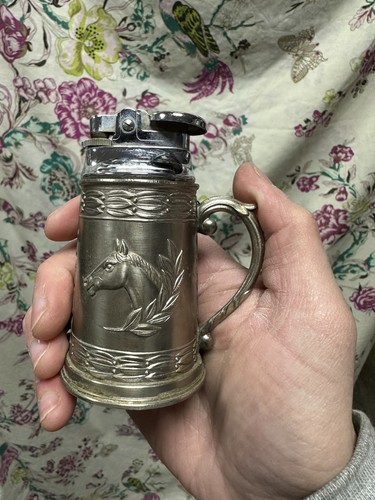 Vintage horse pewter - horse,