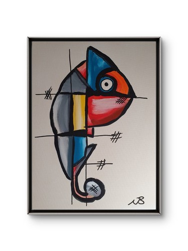 Picasso style 12x16 geometric - picasso,