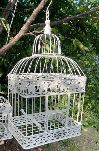 Large rustic vintage - rustic, cream