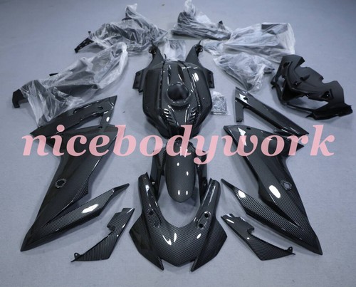 Black carbon fiber - black, fairing