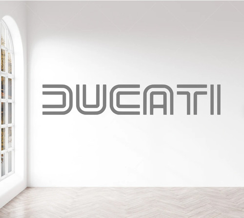 Ducati wall art sticker - sticker, large