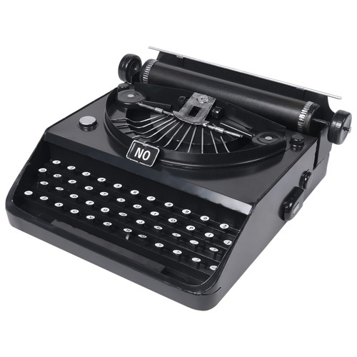 Retro typewriter - 1x(retro,