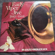Early Viper Jive [1927-1934] 16 Jazz Originals LP Vinyl Record - Stash ST-100